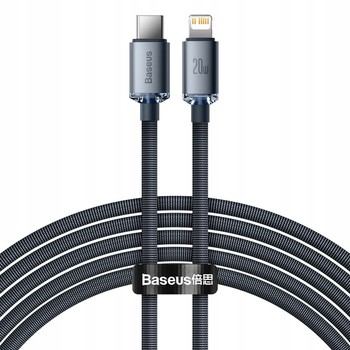 BASEUS SZYBKI KABEL LIGHTNING USB C 2M DO iPHONE