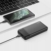 SZYBKI POWERBANK 20000MAH MOCNY SZYBKIE ŁADOWANIE 2,1A USB C + KABEL RECCI