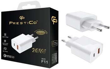 SZYBKA ŁADOWARKA 20W USB i C do Apple iPhone QC 3