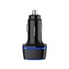 ŁADOWARKA SAMOCHODOWA LED USB i USB-C 20W PD QC 3.0 3A DO ZAPALNICZKI RECCI