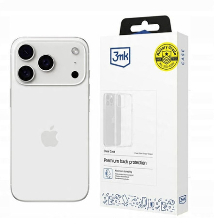 ETUI CASE OBUDOWA 3mk DLA iPhone 17 Pro bezbarwny