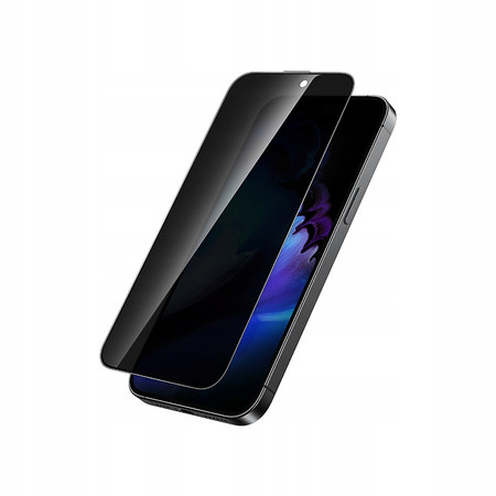 SZKŁO PRYWATYZUJĄCE HARTOWANE 9H DO IPHONE 16 PRO ANTI SPY RECCI