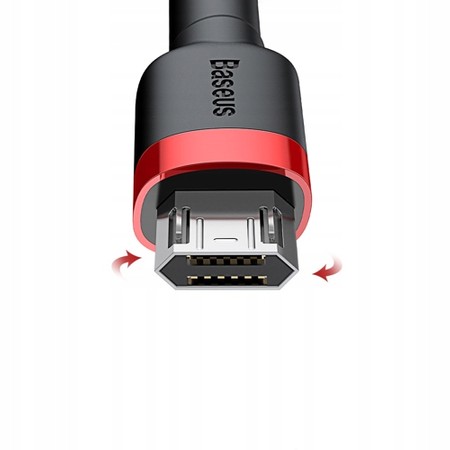 Kabel USB Micro typ B Baseus 3m Fast 2.0A Mocny