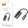 PRZEJŚCIÓWKA ADAPTER 3,5MM AUDIO SŁUCHAWEK AUX + LIGHTNING DO IPHONE RECCI