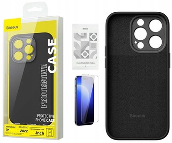 ETUI CASE + SZKŁO BASEUS do iPHONE 14 PRO MAX