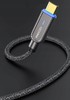 PODŚWIETLANY KABEL LIGHTNING USB-C 20W 1M W OPLOCIE MOCNY LED RECCI