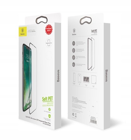 Szkło Hartowane Baseus 3D iPhone Xs Max 11 Pro Max