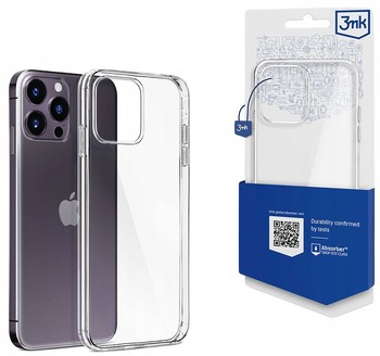 3MK CLEAR CASE ETUI OBUDOWA do iPHONE 15 PRO