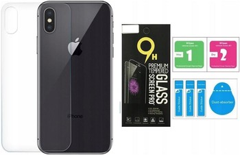 Szkło Hartowane na Tył plecy do iphone Xs Max BOX