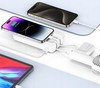 SZYBKI POWERBANK 20000MAH 22,5W 3A WBUDOWANE KABLE USB-C DO LIGHTNING MICRO