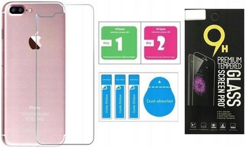 Szkło Hartowane na Tył plecy iphone 7 Plus 8 Plus