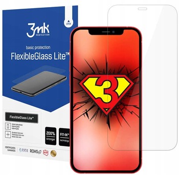 3MK Szkło Hybrydowe Lite do iPhone Xr 11