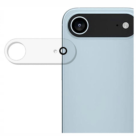 PEŁNE SZKŁO NA APARAT DO iPhone 17 AIR OBIEKTYW PREMIUM 3D SZYBKA OCHRONA