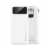 SZYBKI POWERBANK 20000MAH 22,5W 3A WBUDOWANE KABLE USB-C DO LIGHTNING MICRO