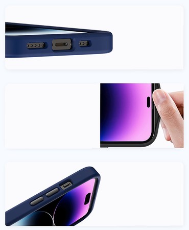 MATOWE MAGNETYCZNE ETUI do iPhone 14 / 13 OBUDOWA MAGCASE MATT CASE RECCI