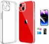 Etui do Apple iPhone 15 PLUS SILICONE CASE + SZKŁO 9H OCHRONA OBIEKTYWU