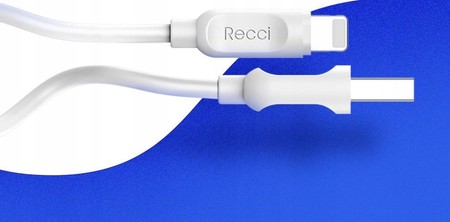 SZYBKI PRZEWÓD KABEL LIGHTNING DO iPhone 1m 12 11 X 8 7 2.4A RECCI