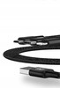 MOCNY KABEL USB PRZEWÓD 3w1 LIGHTNING MICRO TYP-C USB-C 2.4A 120cm RECCI