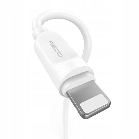SZYBKI PRZEWÓD KABEL LIGHTNING DO iPhone 1m 12 11 X 8 7 2.4A RECCI