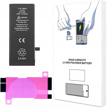 BATERIA DO iPHONE 8 POJEMNOŚĆ 1821 mAh ŚWIEŻA KOMPLET