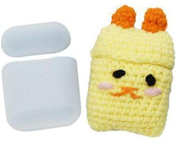 Silikonowe Etui Case Wełna Nakładka do AirPods 1 2