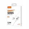 SZYBKI KABEL DO IPHONE LIGHTNING - USB C 20W 1M ALUMINIOWE KOŃCÓWKI RECCI