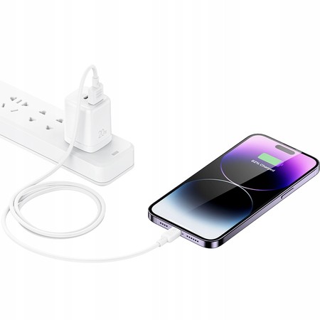 KABEL LIGHTNING DO iPhone 1m 12 PRO 11 X 8 7 MOCNY SZYBKI 2.4A RECCI