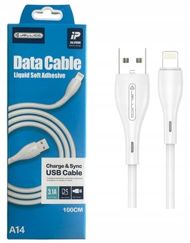 JELLICO SZYBKI KABEL LIGHTNING USB 1M 3.1A