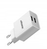 SZYBKA ŁADOWARKA SIECIOWA 2x USB UNIWERSALNA 12W 2.4A RECCI MOCNA 2X USB