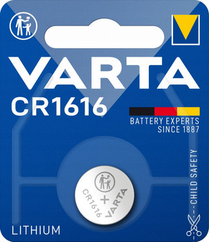 BATERIA VARTA GUZIKOWA LITOWA CR1616 3V 1SZT