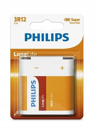 BATERIA cynkowo-węglowa Philips B (R12) 1 szt.