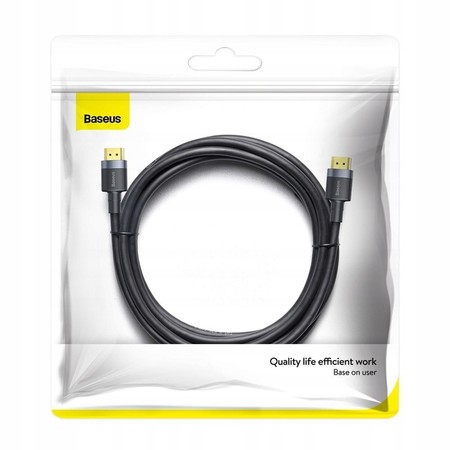 Przewód Kabel Baseus HDMI 2.0 4K 60Hz 3m 3D Full