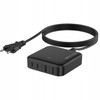 SZYBKA ŁADOWARKA SIECIOWA 100W GaN 2x USB 2x USB-C 3.0 MOCNY ZASILACZ RECCI