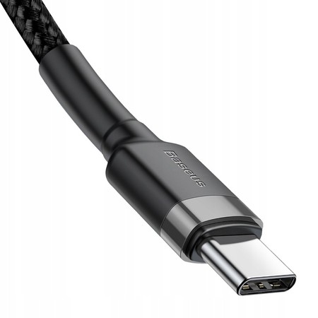 SZYBKI KABEL BASEUS USB-C Type-C Power 60W QC 1m