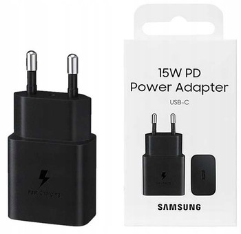 ORYGINALNA ŁADOWARKA SIECIOWA SAMSUNG 15W USB C