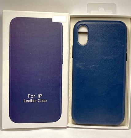 Etui Case Leather Skórzane Eco do Apple iPhone Xr