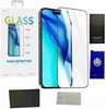 SZKŁO HARTOWANE 9H DO iphone 16 PRO NA CAŁY EKRAN SZYBKA PEŁNE RECCI SIATKA