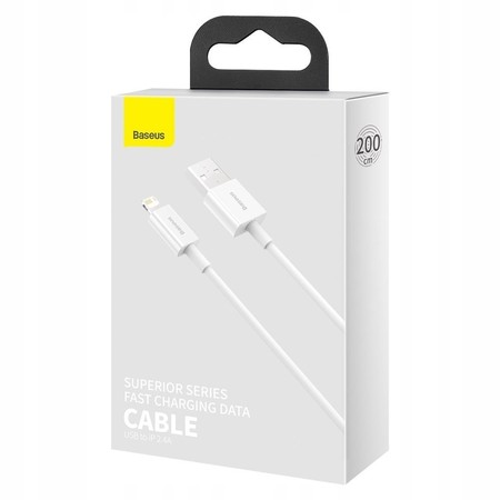 Kabel Lightning Baseus do iPhone 6 7 8 X Xr 11 2m