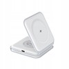SKŁADANA ŁADOWARKA BEZPRZEWODOWA DO IPHONE / WATCH / AIRPODS 15W RECCI