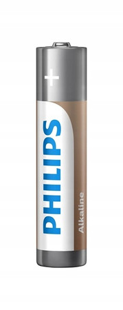 BATERIA PHILIPS AAA R3 ZRYWKA 10SZT ALKALINE BATERIE ZESTAW