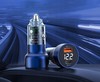 SUPER SZYBKA ŁADOWARKA SAMOCHODOWA LED USB-C TYP C i USB QC3.0 50W RECCI