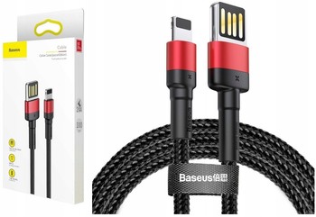 BASEUS SZYBKI KABEL LIGHTNING USB 1M DO iPHONE