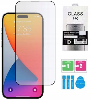 SZYBKA SZKŁO HARTOWANE PEŁNE do iPhone 14 PRO