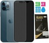 SZKŁO HARTOWANE MATOWE do iPhone 14 13 13 PRO ZESTAW ANTYREFLEKSYJNE