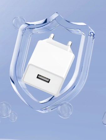 SZYBKA ŁADOWARKA SIECIOWA USB 10W + KABEL USB-C USB - C 2A RECCI