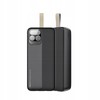 SZYBKI POWERBANK 30000MAH 22,5W 3A PD Z WBUDOWANYMI KABLAMI Z EKRANEM RECCI