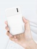 SZYBKI POWERBANK 5000MAH MOCNY SZYBKIE ŁADOWANIE 2,1A USB i C + KABEL RECCI