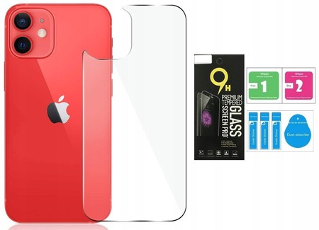 SZKŁO HARTOWANE NA TYŁ PLECY DO iPHONE 12 MINI