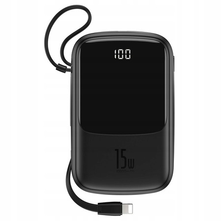 BASEUS POWER BANK 10000MAH 15W + KABEL LIGHTNING