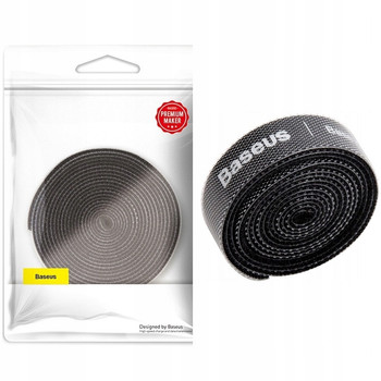 BASEUS TAŚMA RZEP DO KABLI ORGANIZER NA KABLE OPASKA 50CM REGULOWANA MOCNA